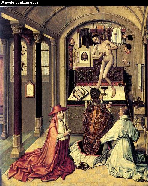 Robert Campin mass of Saint Gregory